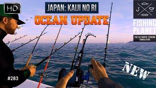 FISHING PLANET #283 MISE À JOUR OCÉAN !! DÉCOUVERTE DE KAJI NO RI AU JAPON 2024