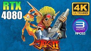 JAK 2 PC Gameplay | RPCS3 Emulator | Playable️| RTX 4080 16GB | i9 13900K 5.8GHz | 4K 60FPS