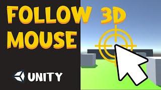 Follow Mouse position in unity 3D