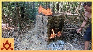 Primitive Technology: Brick Firing Kiln