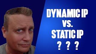 Dynamic IP vs Static IP - Lonely? Or Part Of The "In" Crowd?