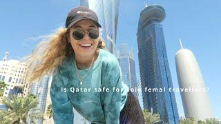 traveling Qatar ALONE wasn't a good idea? | 24h ind Doha 