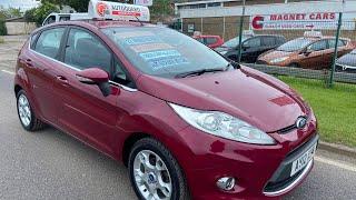 AY12 XUN Ford Fiesta 1.25 Zetec 5dr Full Service History 11 Stamps Including Cambelt MOT May 2025