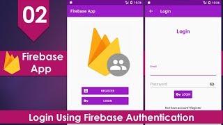 Firebase Social Media App - 02 Login