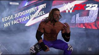 WWE 2K22 - Hidden Edge Judgment Day My Faction Model Entrance