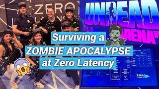 Surviving A Zombie Apocalypse | Virtual Reality Experience At Zero Latency Gold Coast