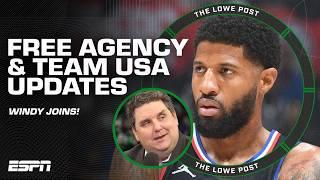 Free agency FRENZY & Team USA updates from Brian Windhorst  | The Lowe Post