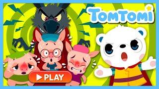 Breaking the Witch's Curse: The Three Little Pigs‍ | Help memory-lost characters! | TOMTOMI