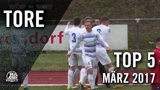 TOP 5 Tore - März 2017 | RUHRKICK.TV