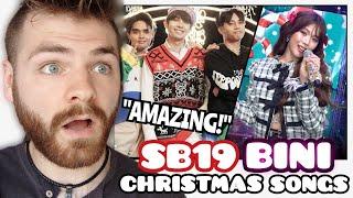 REACTING to BINI "Joy To The World" LIVE | SB19 "Ligaya" MV | FIRST TIME REACTION!