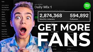 EASY WAY TO GET MORE SPOTIFY FOLLOWERS