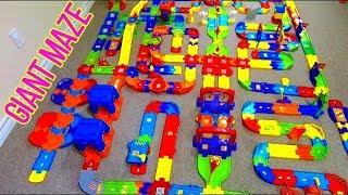 Smart Wheel City: Maze Challenge – Giant Vtech Go! Go! Smart Wheels Maze - Can you find the end?