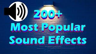 200+ Most Popular Sound Effects of 2024 (No Copyright)