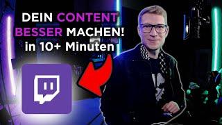 Twitch Strategien [Content Verbessern], Twitch Tipps für Anfänger, Streaming Tipps für Beginner