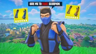 The Sub Zero Mythic NPC Challenge In Fortnite