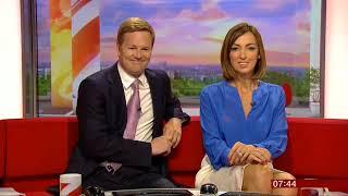 Sally Nugent upskirt | BBC Breakfast | 20160822