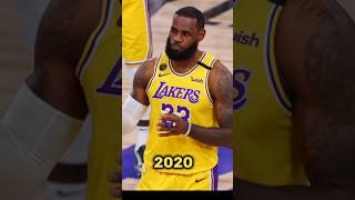 Evolution of LeBron James (1990-2023) #shorts #lebronjames