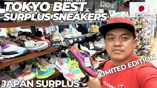 Tokyo SurPlus Sneakers Shoes I Japan Surplus Bodega ! Subrang dami I  I The wonderer of Japan