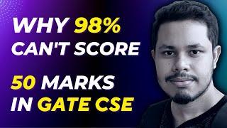 Why success rate of GATE is so low? | Preparation strategy for GATE CSE 2023