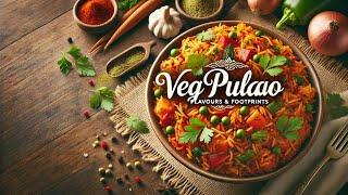 Delicious Veg Pulao Recipe | Flavours & Footprints