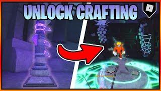 How to UNLOCK CRAFTING & ANCIENT ARCHIVES in Fisch || Roblox