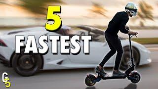 Top 5 Fastest Electric Scooters In The World You Can Buy