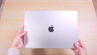 2021 Silver MacBook Pro 16-inch Unboxing｜ASMR (No Talking)