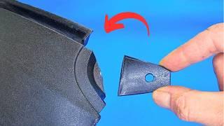 Not Many People Know this Easy Way To Repair a Broken Plastic Bumper Tab