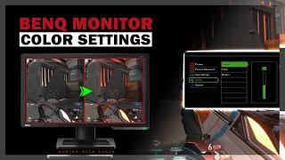 BenQ Monitor Best Color Settings