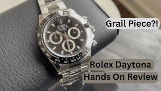 Rolex Cosmograph Daytona "116500LN" Black Dial Hands On Review!