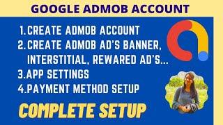 How to Create Admob Account | Admob ads | Payment method setup