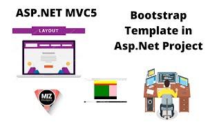 how to use bootstrap templates in asp.net mvc