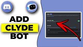 How To Add Clyde Bot To Your Discord Server 2024 (UPDATED!)