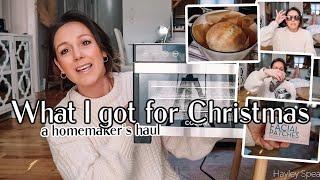 WHAT I GOT FOR CHRISTMAS| A Homemaker's Haul| Tres Chic Mama