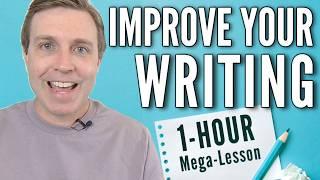 1-HOUR LESSON - Improve Your Writing ️ (Academic, Professional, & Descriptive)