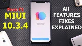 POCO F1 MIUI 10.3.4 STABLE UPDATE | HOW TO INSTALL &  ALL NEW FEATURES | SHOULD YOU UPGRADE ?