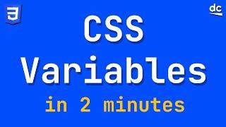 If You're Not Using CSS Variables, Watch This