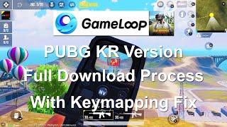 Install PUBG Mobile Korean (KR) Version on Gameloop |Gameloop 7.1 Emulator| With Mouse Rotation Fix