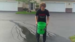 Jackson Does the Ice Bucket Challange