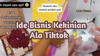 IDE BISNIS KEKINIAN MODAL KECIL| PART 1 #Idebisnis #Tiktok