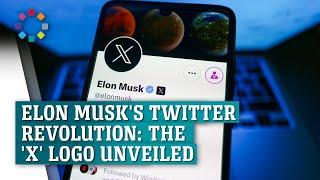 Musk unveils new 'X' logo for Twitter