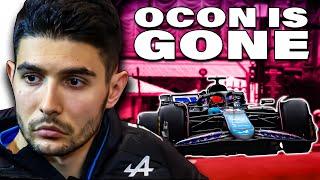 Esteban Ocon OFFICIALLY SACKED by Alpine