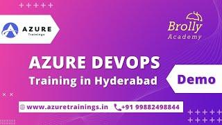 Azure Devops Training in Hyderabad Online Demo Class - Azure Trainings