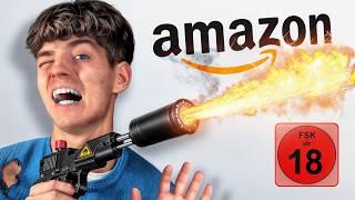 Wir Testen GEBANNTE AMAZON Produkte! 