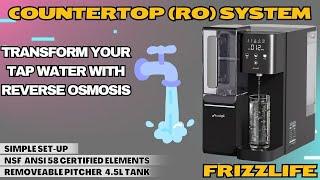 The Best Countertop RO Water System | Easy Setup!