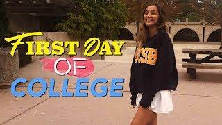 First Day of COLLEGE VLOG!