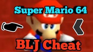 Super Mario 64 - BLJ cheat - Code and video in description (ENABLE CAPTIONS)