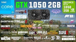 GTX 1050 2GB Test in 50 Games in 2022