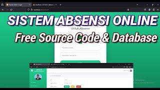 Source Code Sistem Absensi Online Framework CodeIgniter