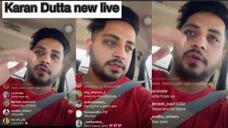 Karan Dutta live video ! New viral video on Kulhad  pizza couple ! Sehaj Arora ! Gurpreet Arora !